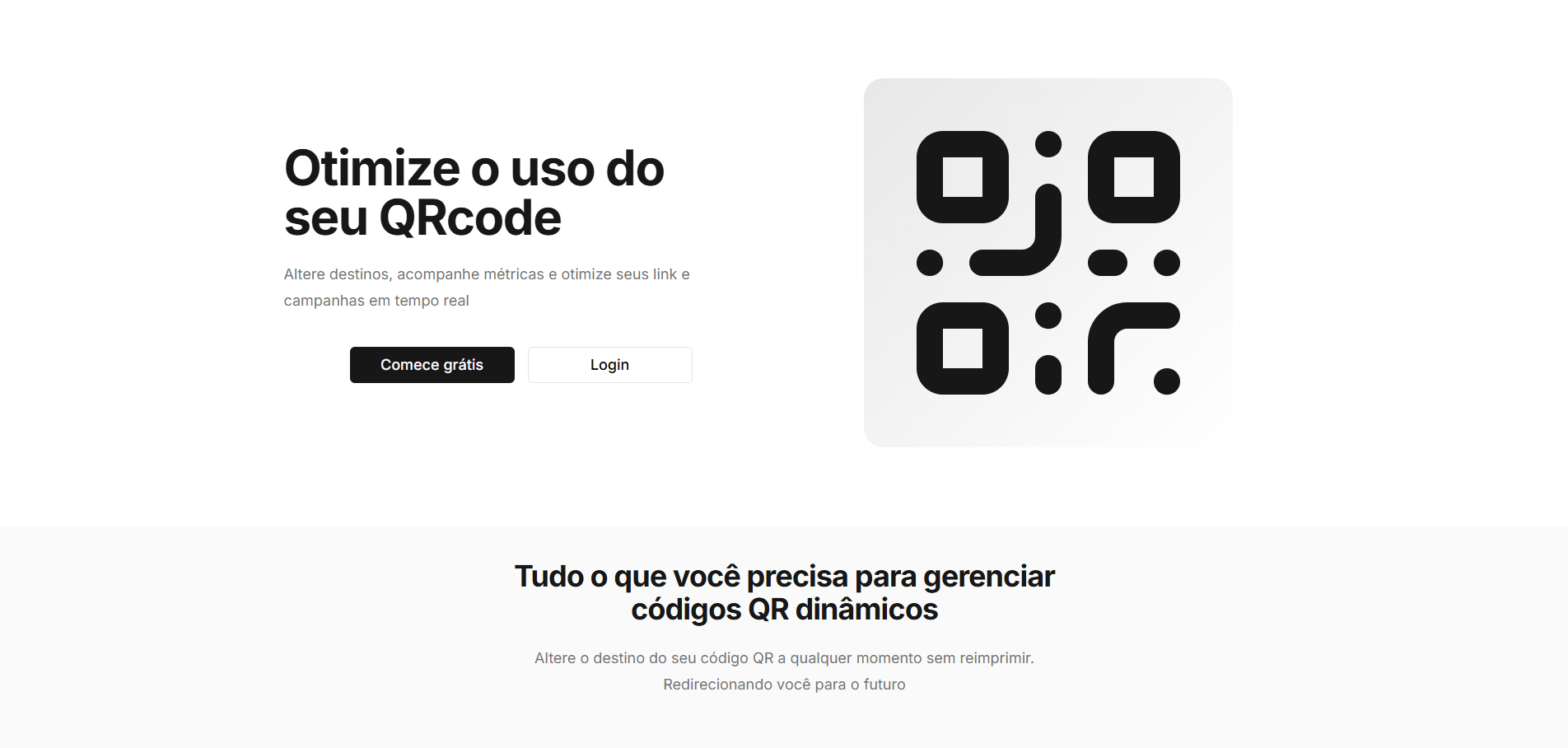 Sistema de Gerenciamento e analise de QR code